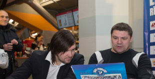 Latvijas hokeja veterāni atzīst Krievijas leģendu pārākumu