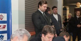 Latvijas hokeja veterāni atzīst Krievijas leģendu pārākumu