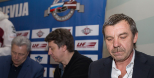 Latvijas hokeja veterāni atzīst Krievijas leģendu pārākumu