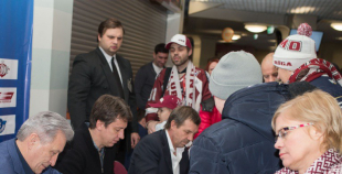 Latvijas hokeja veterāni atzīst Krievijas leģendu pārākumu