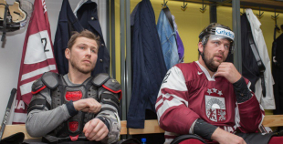 Latvijas hokeja veterāni atzīst Krievijas leģendu pārākumu