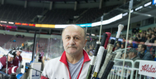 Latvijas hokeja veterāni atzīst Krievijas leģendu pārākumu