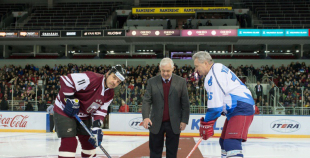 Latvijas hokeja veterāni atzīst Krievijas leģendu pārākumu