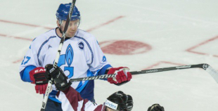 Latvijas hokeja veterāni atzīst Krievijas leģendu pārākumu