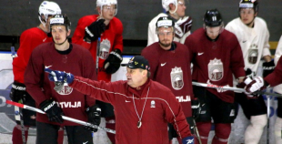 2016 Latvijas izlases pirmais treniņš