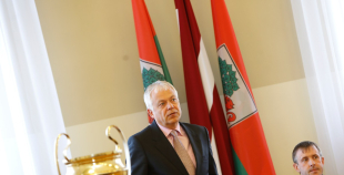 2016 Liepājas domē sveic "zelta" hokejistus