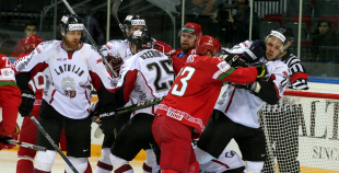 2016 EHC: Latvija - Baltkrievija 1:3