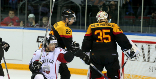 2016 EHC: Latvija - Vācija 4:1