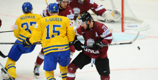 2016 PČ: Latvija - Zviedrija 1:2P