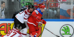 2016 PČ: Latvija - Krievija 0:4