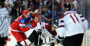 2016 PČ: Latvija - Krievija 0:4