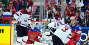 2016 PČ: Latvija - Krievija 0:4