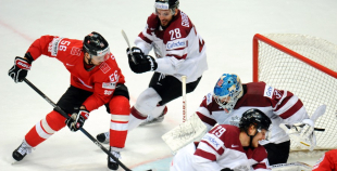 2016 PČ: Latvija - Šveice 4:5