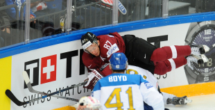 2016 PČ: Latvija - Kazahstāna 2:1