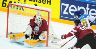 2016 PČ: Latvija - Kazahstāna 2:1