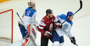 2016 PČ: Latvija - Kazahstāna 2:1
