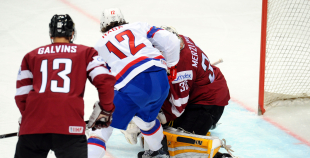 PČ: Latvija - Norvēģija 1:3