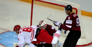 Latvija - Dānija 0:3