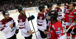 Latvija - Austrija 8:1