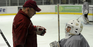 Foto: Znaroks un Vītoliņš vada pirmo ledus treniņu