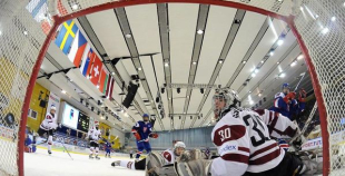 Foto IIHF PČ U18 SVK vs LAT