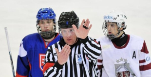 Foto IIHF PČ U18 SVK vs LAT