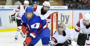 Foto IIHF PČ U18 SVK vs LAT