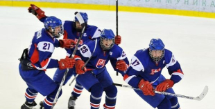 Foto IIHF PČ U18 SVK vs LAT