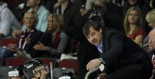 Foto: Latvija ar 4:1 uzvar Franciju