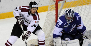 Foto: Latvija atkal uzvar Franciju