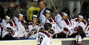 Foto: Latvija atkal uzvar Franciju