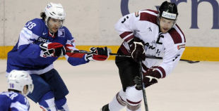 Foto: Latvija atkal uzvar Franciju