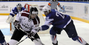 Foto: Latvija atkal uzvar Franciju