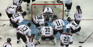 Foto: Latvija atkal uzvar Franciju