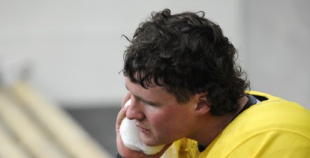 Hokeja izlasei - sportiska pieņemšana