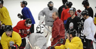 Hokeja izlasei - sportiska pieņemšana
