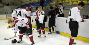 Hokeja izlasei - sportiska pieņemšana