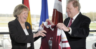 Hokeja izlasei - sportiska pieņemšana