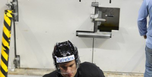 Izlases treniņš pirms spēles