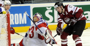 Latvija uzvar Norvēģiju