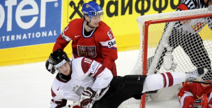 Latvija zaude Čehijai