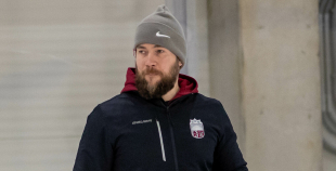 FOTO: Latvijas U-18 hokeja izlases treniņš