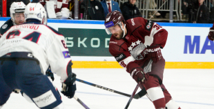 Latvijas izlase pirmajā spēlē atzīst Norvēģijas pārākumu