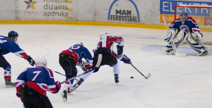 LČ hokejā sācies ar Liepājas Metalurga 2 uzvaru pār Energija-Orakulas