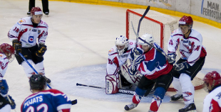 LČ hokejā sācies ar Liepājas Metalurga 2 uzvaru pār Energija-Orakulas