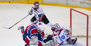 LČ hokejā sācies ar Liepājas Metalurga 2 uzvaru pār Energija-Orakulas