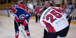 LČ hokejā sācies ar Liepājas Metalurga 2 uzvaru pār Energija-Orakulas