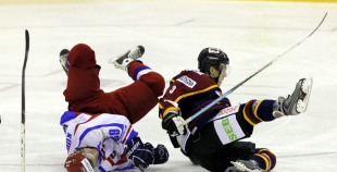 HK Ogre izcīna pirmo uzvaru