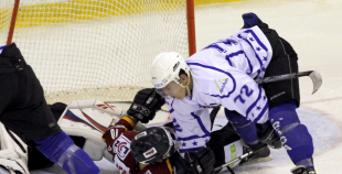 HS Rīga derbijā pārliecinošu uzvaru svin LSPA