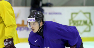 Latvijas izlase aizvada pirmo treniņu